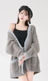 モデル：165cm（着用サイズ：FREE　着用カラー：BLK）