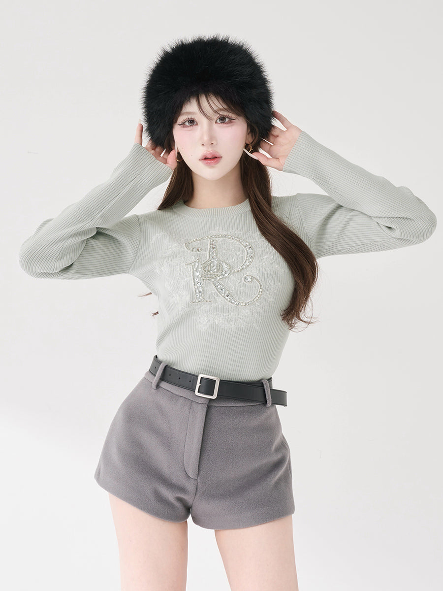 モデル：165cm（着用サイズ：FREE　着用カラー：GRY）