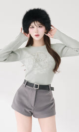 モデル：165cm（着用サイズ：FREE　着用カラー：GRY）