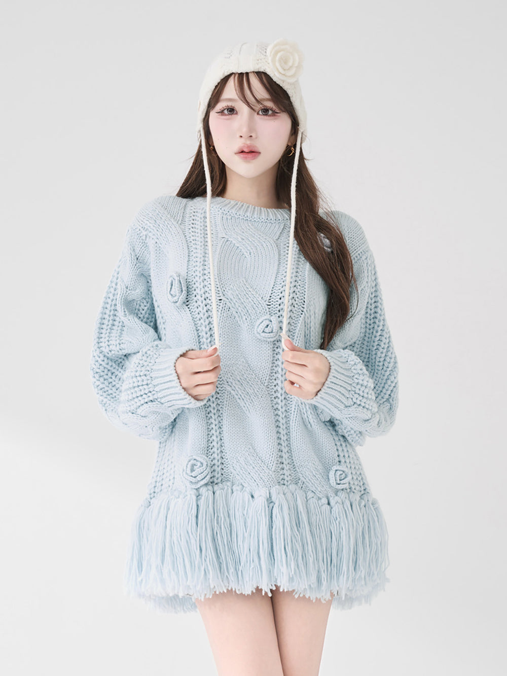 ローズモチーフニットチュニック – Darich (ダーリッチ)