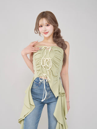 モデル：165cm（着用サイズ：FREE　着用カラー：MNT）