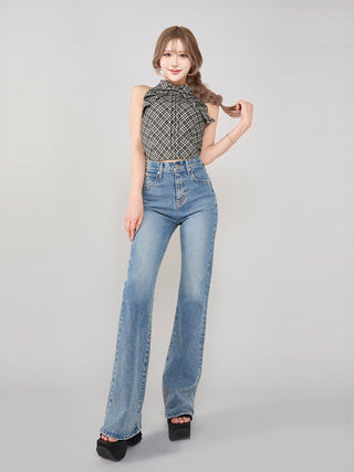 モデル：165cm（着用サイズ：FREE　着用カラー：GRY）