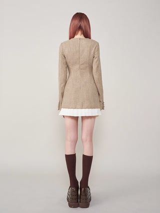 モデル：165cm（着用サイズ：FREE　着用カラー：BRN）