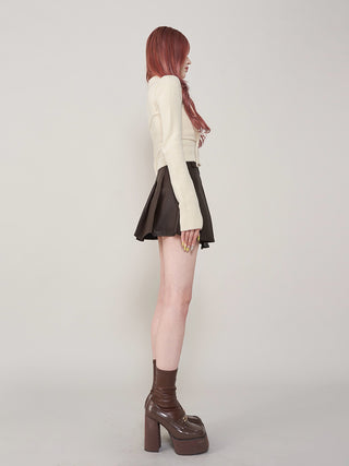 モデル：165cm（着用サイズ：S　着用カラー：BRN）