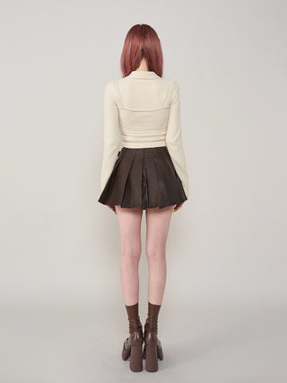 モデル：165cm（着用サイズ：S　着用カラー：BRN）