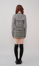 モデル：165cm（着用サイズ：S　着用カラー：GRY）
