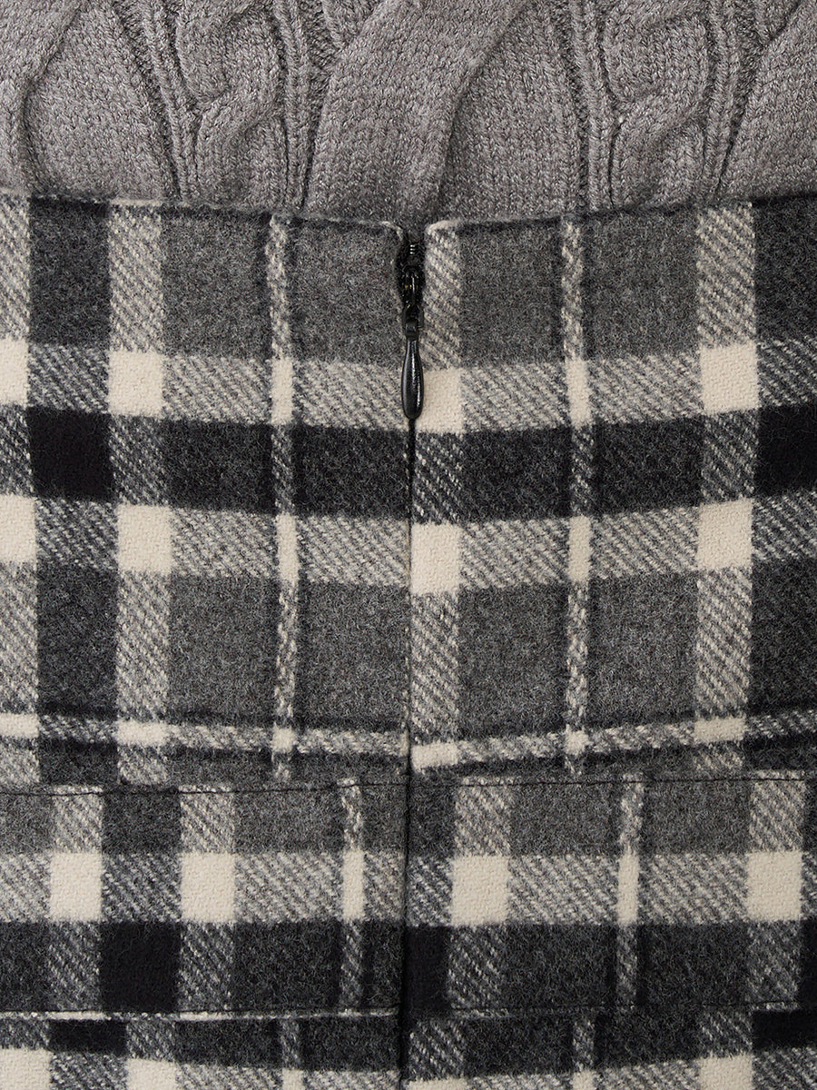 モデル：165cm（着用サイズ：S　着用カラー：GRY）