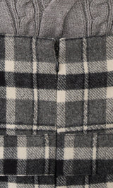 モデル：165cm（着用サイズ：S　着用カラー：GRY）