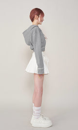 モデル：165cm（着用サイズ：FREE　着用カラー：GRY）