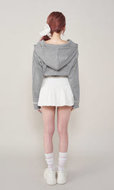モデル：165cm（着用サイズ：FREE　着用カラー：GRY）