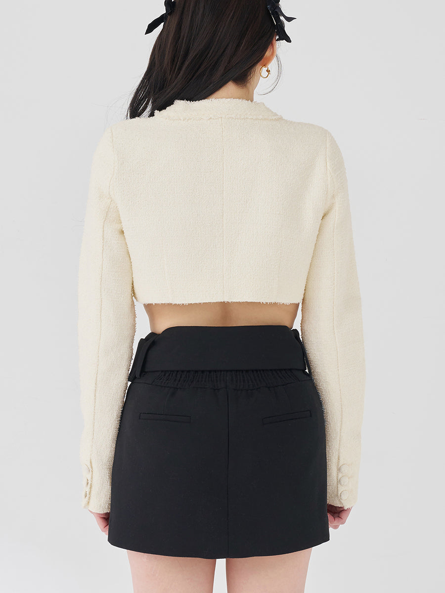 モデル：165cm（着用サイズ：FREE　着用カラー：IVO）