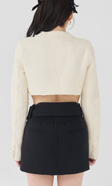 モデル：165cm（着用サイズ：FREE　着用カラー：IVO）