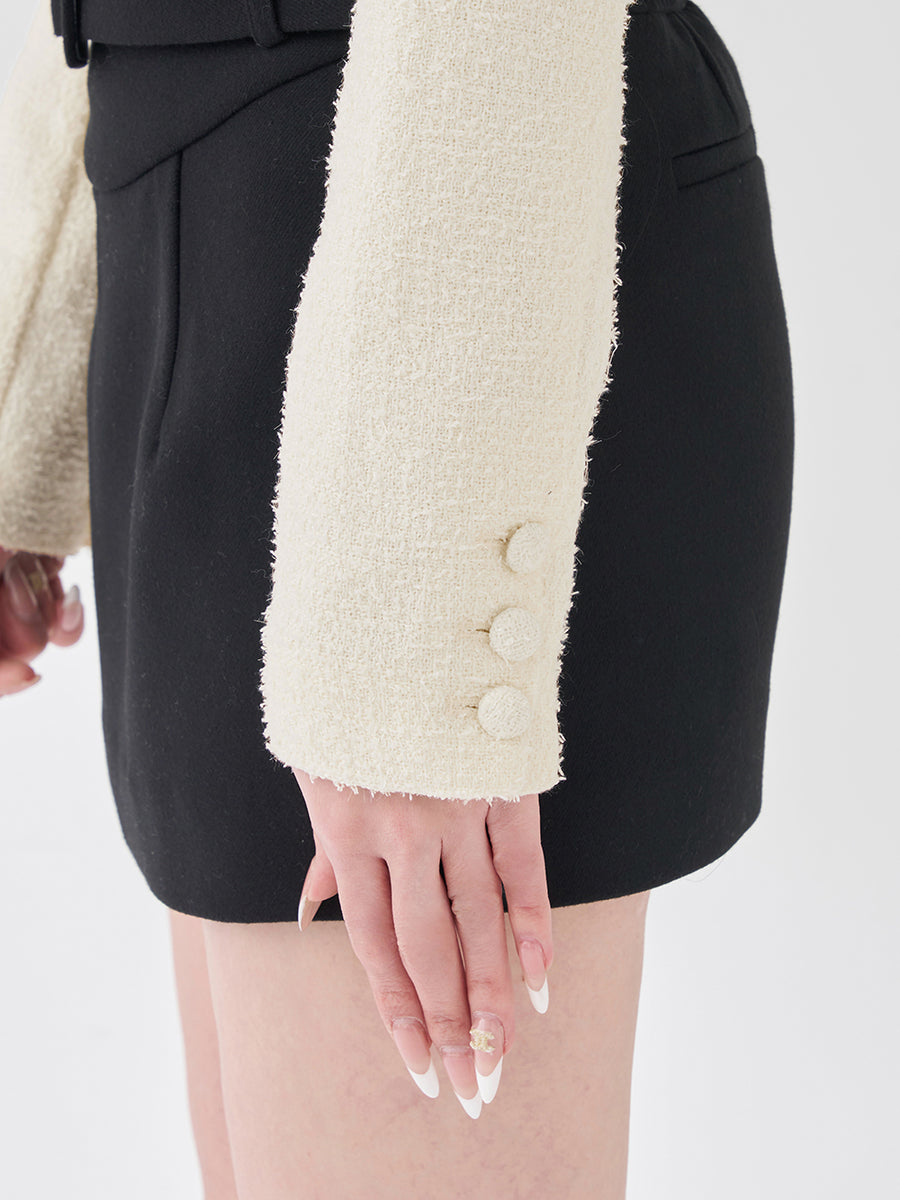 モデル：165cm（着用サイズ：FREE　着用カラー：IVO）