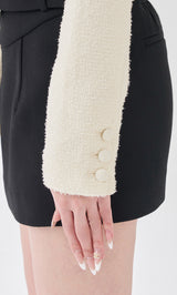 モデル：165cm（着用サイズ：FREE　着用カラー：IVO）