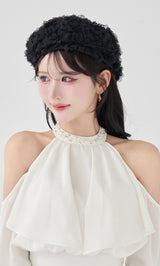 モデル：165cm（着用サイズ：FREE　着用カラー：WHT）