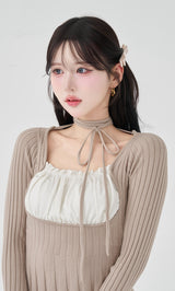 モデル：165cm（着用サイズ：FREE　着用カラー：BEG）