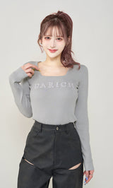 モデル：165cm（着用サイズ：FREE　着用カラー：GRY）