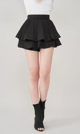 モデル：165cm（着用サイズ：S　着用カラー：BLK）