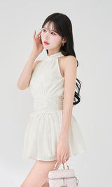 モデル：165cm（着用サイズ：FREE　着用カラー：WHT）