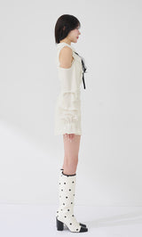 モデル：165cm（着用サイズ：FREE　着用カラー：WHT）