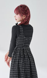 モデル：165cm（着用サイズ：FREE　着用カラー：BLK）