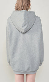 モデル：165cm（着用サイズ：FREE　着用カラー：GRY）