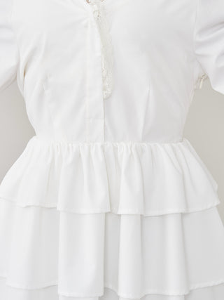 モデル：165cm（着用サイズ：FREE　着用カラー：WHT）