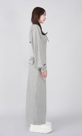 モデル：156cm（着用サイズ：FREE　着用カラー：GRY）