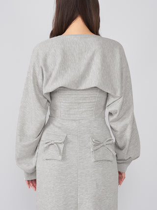 モデル：156cm（着用サイズ：FREE　着用カラー：GRY）
