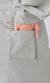 モデル：156cm（着用サイズ：FREE　着用カラー：GRY）