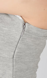 モデル：156cm（着用サイズ：FREE　着用カラー：GRY）