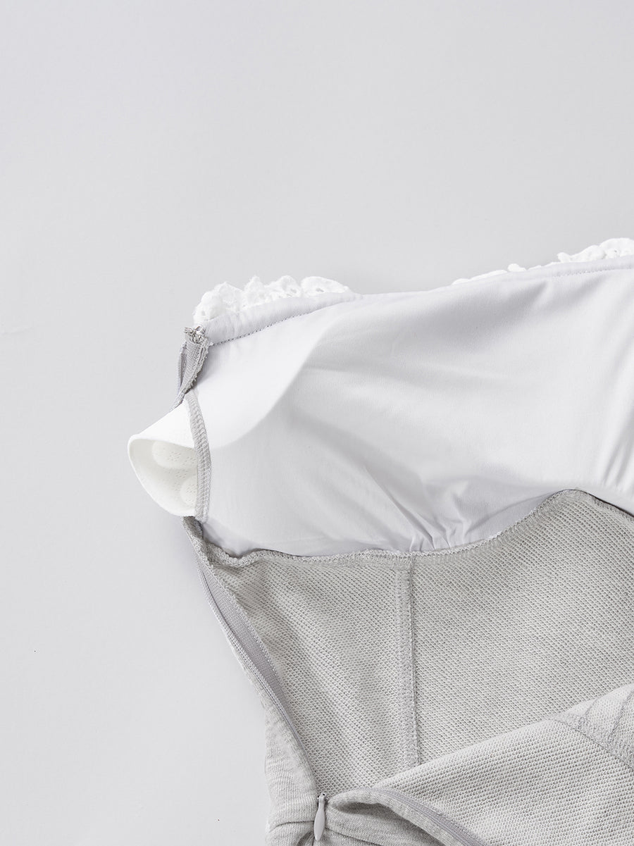 モデル：156cm（着用サイズ：FREE　着用カラー：GRY）