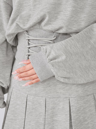 モデル：156cm（着用サイズ：FREE　着用カラー：GRY）