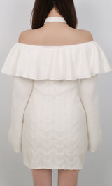 モデル：156cm（着用サイズ：FREE　着用カラー：IVO）