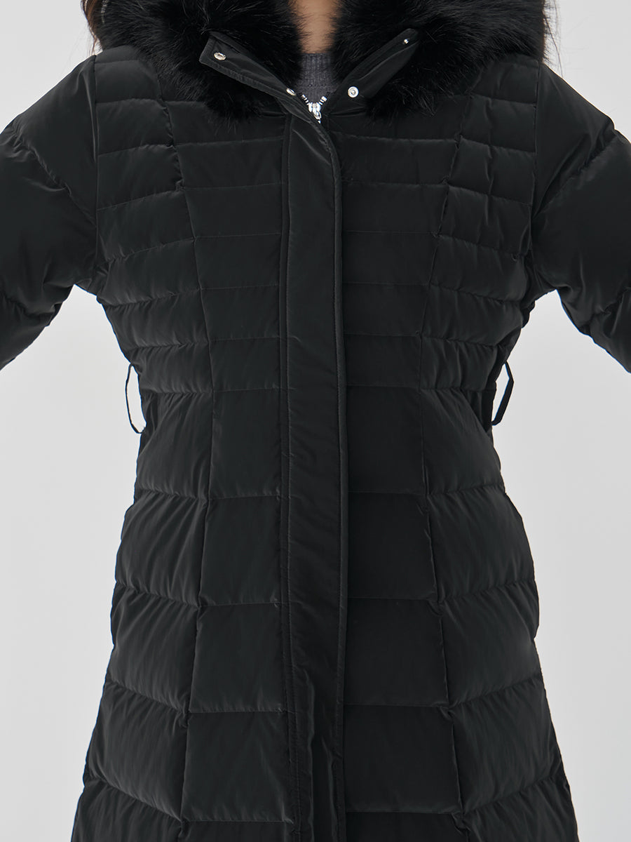 モデル：156cm（着用サイズ：S　着用カラー：BLK）