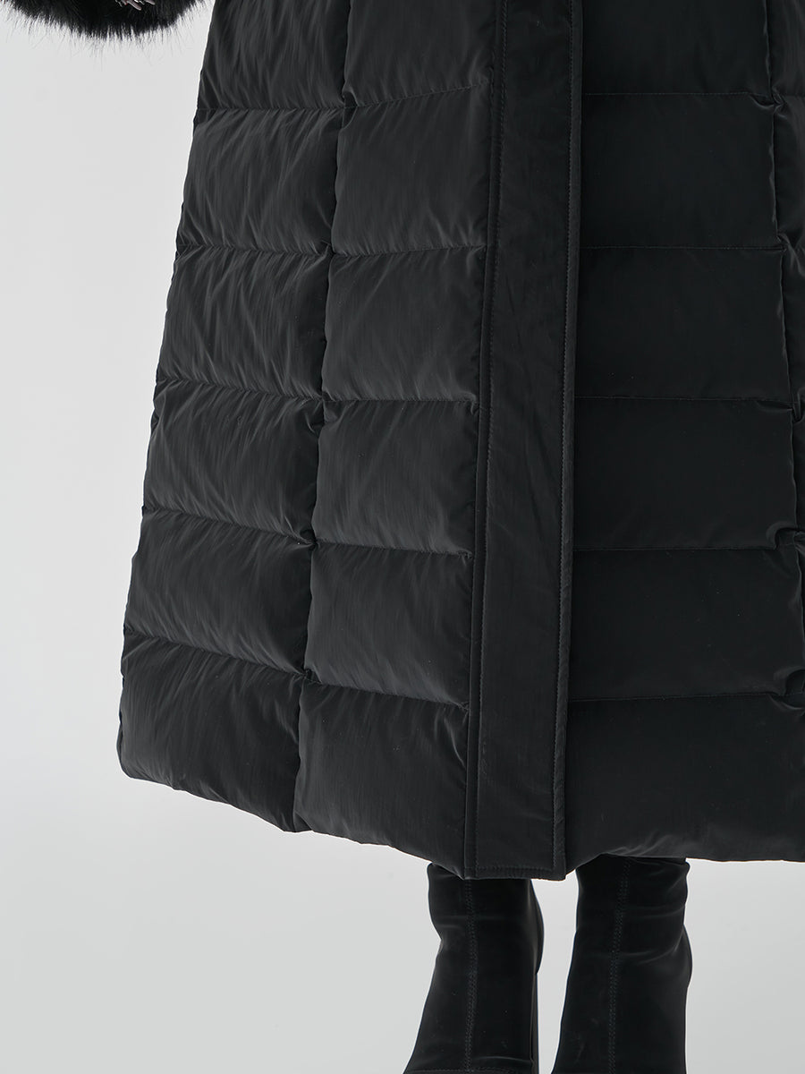 モデル：156cm（着用サイズ：S　着用カラー：BLK）