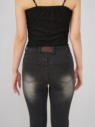 モデル：156cm（着用サイズ：S　着用カラー：BLK）