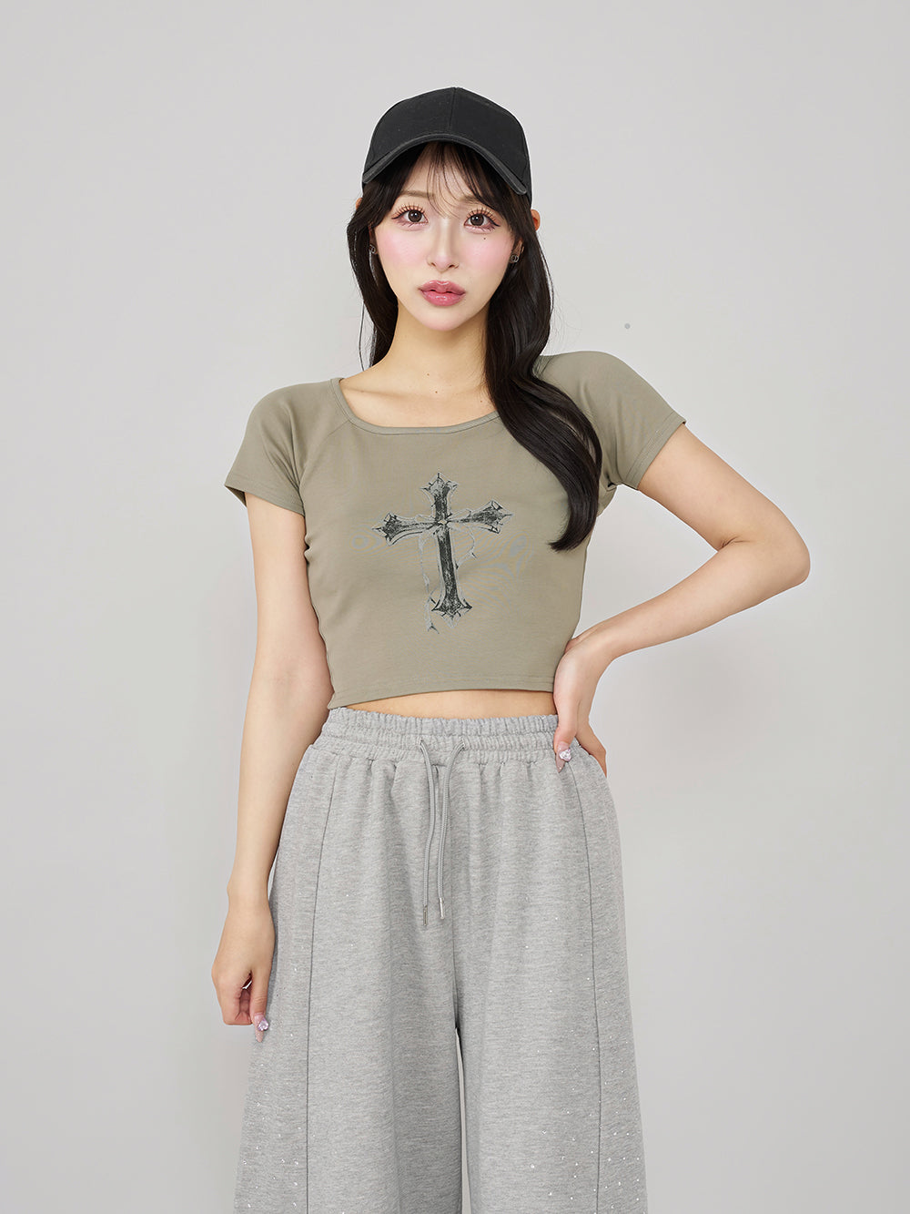 クロスフェードコンパクトTシャツ