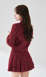 モデル：156cm（着用サイズ：FREE　着用カラー：BRD）