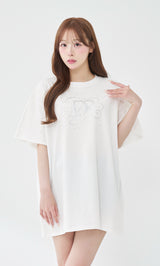 モデル：156cm（着用サイズ：FREE　着用カラー：WHT）