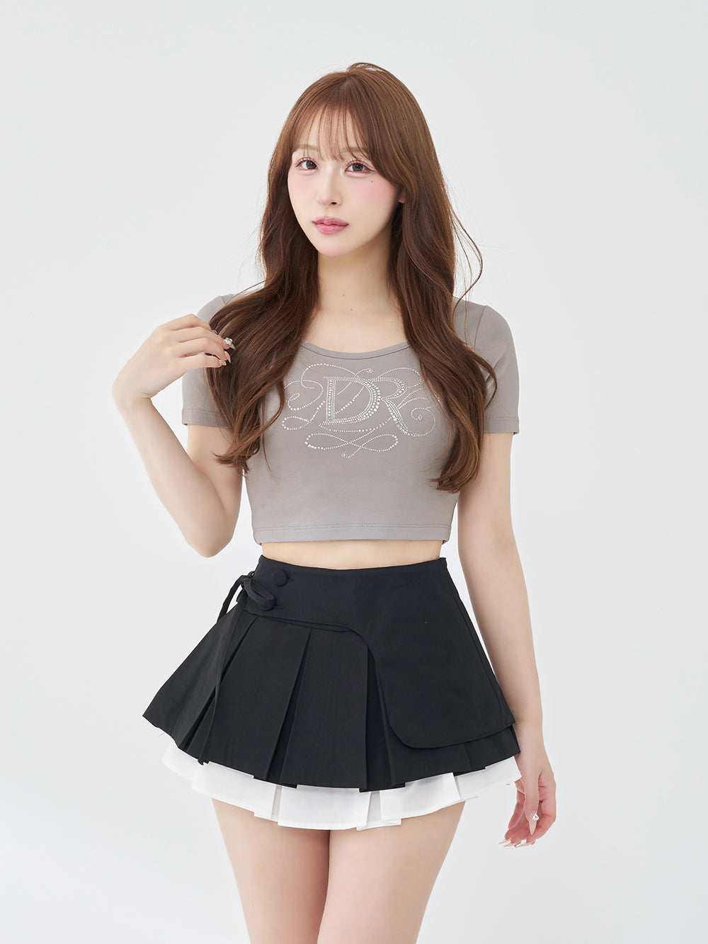 BAROQUE DR Bijoux Compact T-shirt - gry