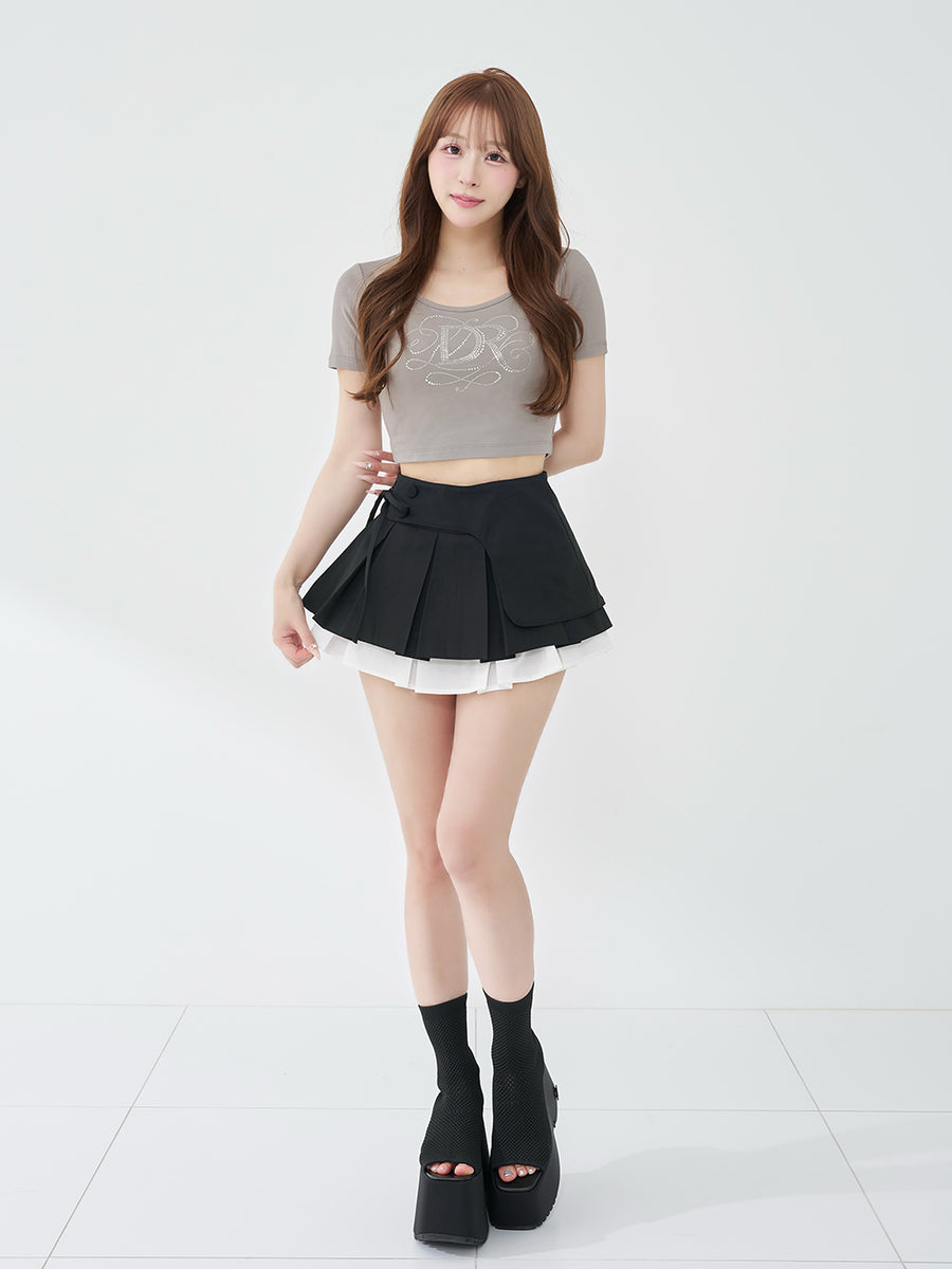 モデル：156cm（着用サイズ：FREE　着用カラー：GRY）
