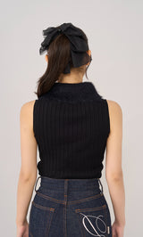 モデル：156cm（着用サイズ：FREE　着用カラー：BLK）