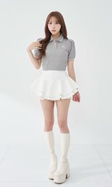 モデル：156cm（着用サイズ：FREE　着用カラー：GRY）