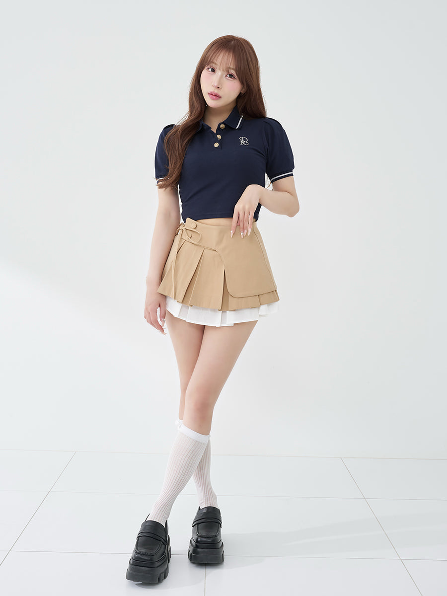 モデル：156cm（着用サイズ：FREE　着用カラー：NVY）