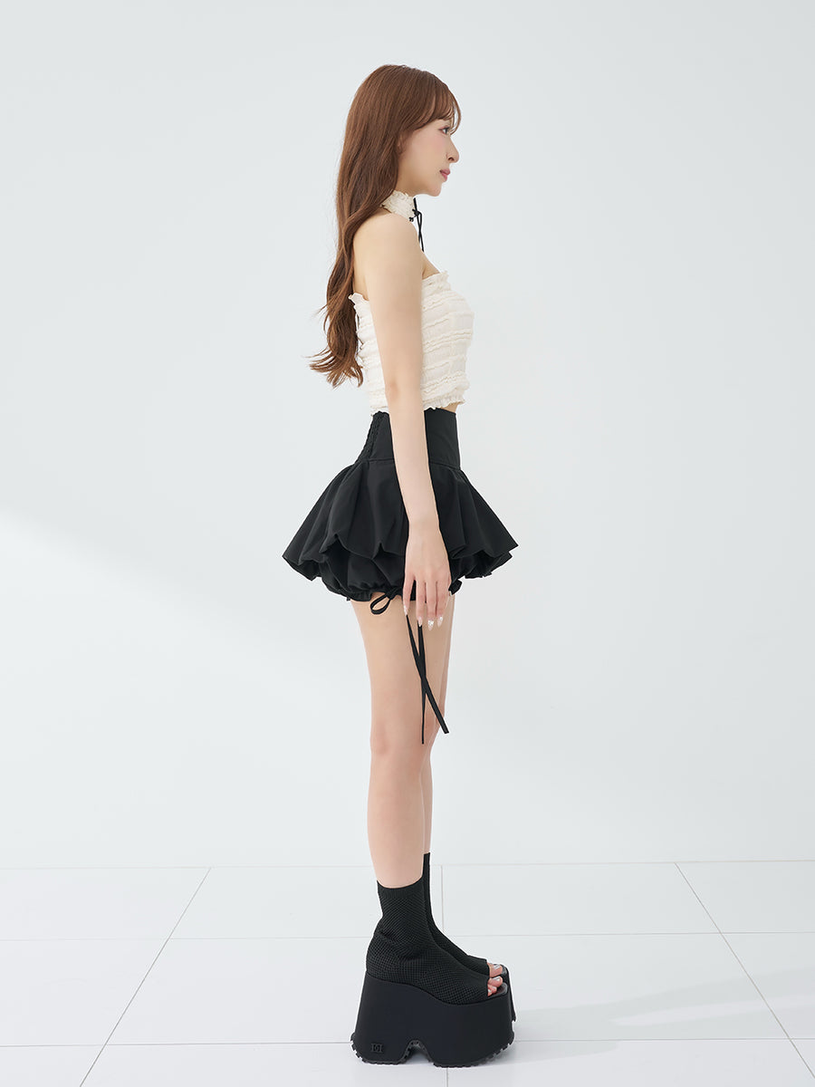 モデル：156cm（着用サイズ：FREE　着用カラー：IVO）
