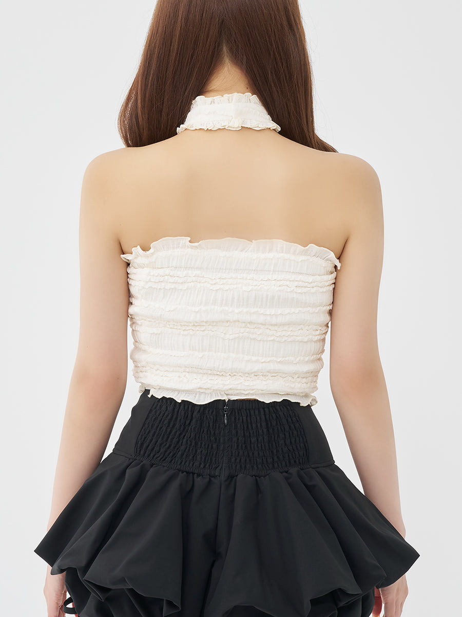 モデル：156cm（着用サイズ：FREE　着用カラー：IVO）