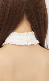 モデル：156cm（着用サイズ：FREE　着用カラー：IVO）