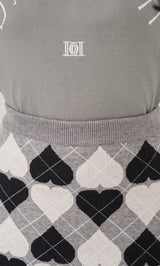 モデル：156cm（着用サイズ：FREE　着用カラー：GRY）
