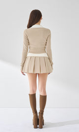 モデル：156cm（着用サイズ：FREE　着用カラー：BEG）